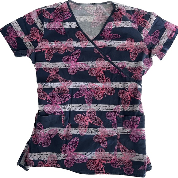 Women’s small Scrub Tops x 5 - Picture 9 of 15